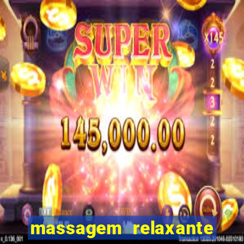 massagem relaxante em betim